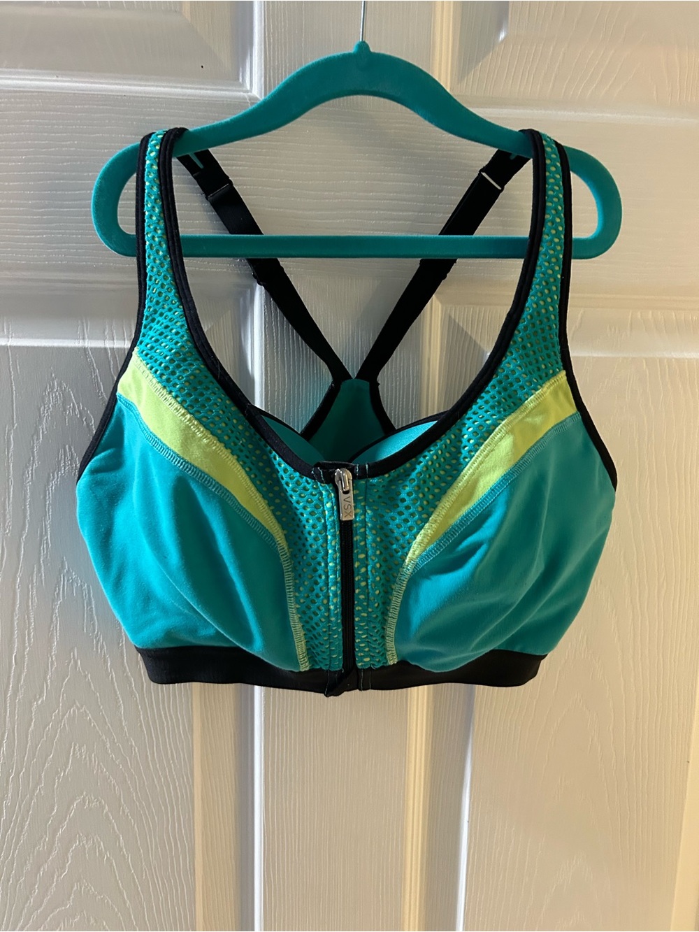 Knockout VSX Sport by Victoria's Secret Dual Close Impact Bra  34D Turquoise